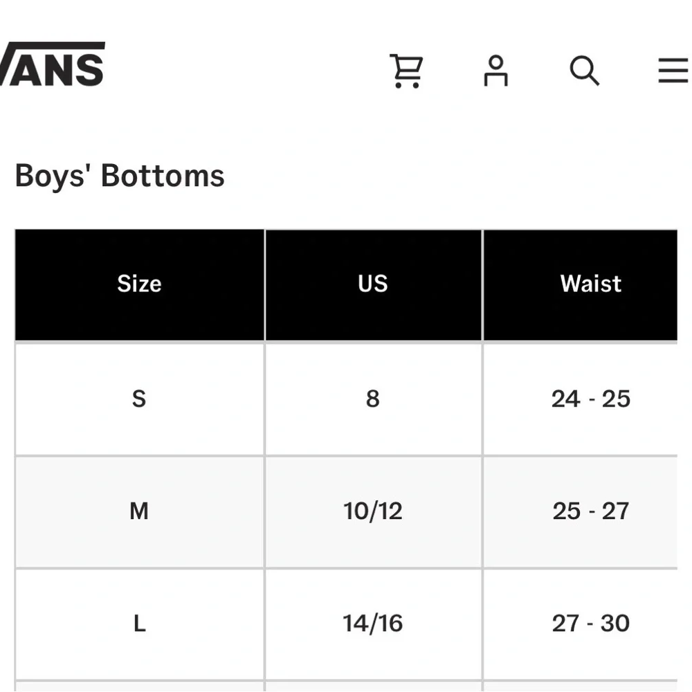 Vans Boys Elastic Waist Shorts Black and Gray Checkerboard & Khaki Size 10/12 M